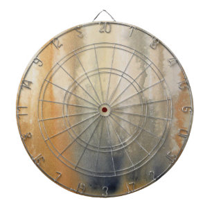 Sienna Wilds Watercolor Abstract Dartboard