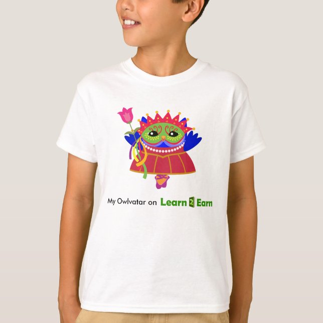 Sienna's Owlvatar Shirt (Front)