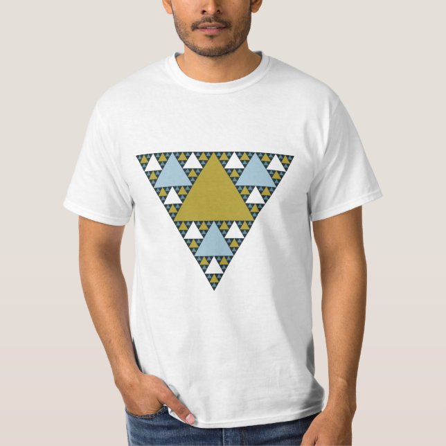 Sierpinski triangles T-Shirt (Front)
