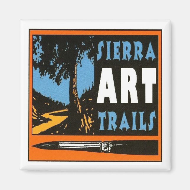 Sierra Art Trails Magnet (Front)