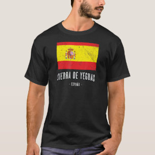 Sierra de Yeguas Spain ES Flag City Bandera Ropa T-Shirt