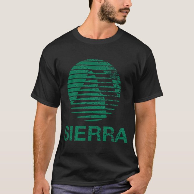 Sierra faded classic t shirt family vintage (Front)