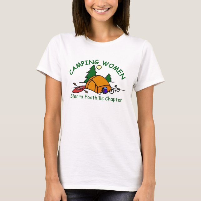 Sierra Foothills Colour Logo Microfiber T-Shirt (Front)