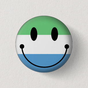 Sierra Leone 3 Cm Round Badge