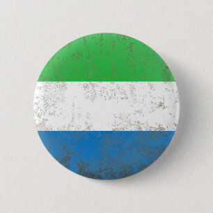 Sierra Leone 6 Cm Round Badge