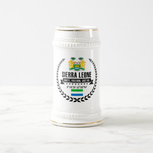Sierra Leone Beer Stein