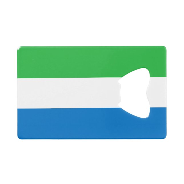 Sierra Leone Flag (Front (Horizontal))