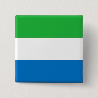 Sierra Leone Flag 15 Cm Square Badge