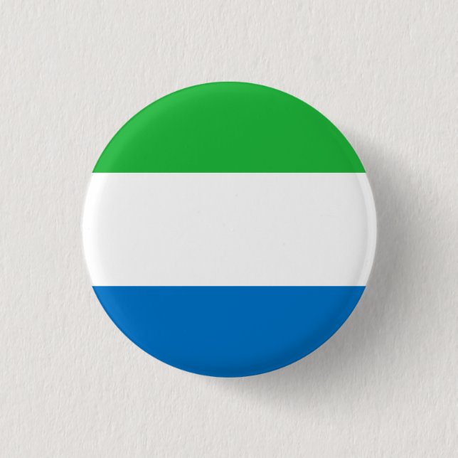 Sierra Leone Flag 3 Cm Round Badge (Front)