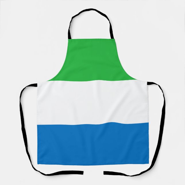 Sierra Leone Flag Apron (Front)