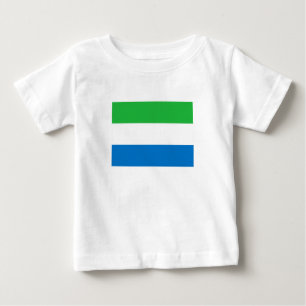 Sierra Leone Flag Baby T-Shirt