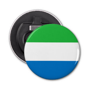 Sierra Leone Flag Bottle Opener