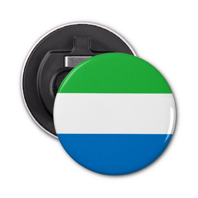 Sierra Leone Flag Bottle Opener (Front)