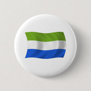 Sierra Leone Flag Button