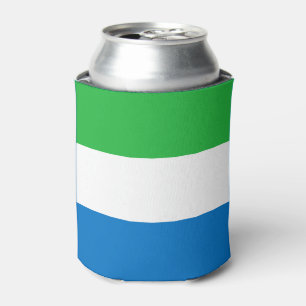 Sierra Leone Flag Can Cooler