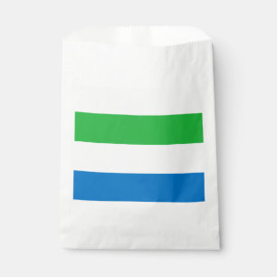 Sierra Leone Flag Favour Bags