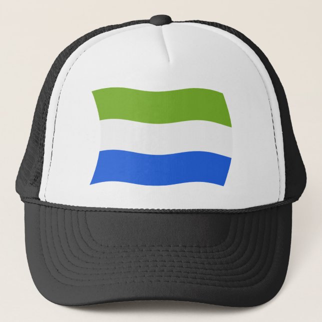 Sierra Leone Flag Hat (Front)