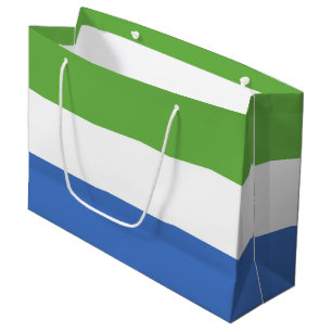 Sierra Leone flag Large Gift Bag