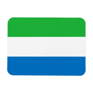 Sierra Leone Flag Magnet