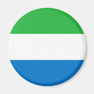 Sierra Leone Flag Magnet