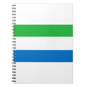Sierra Leone Flag Notebook