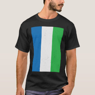 Sierra Leone Flag Sierra Leonean Travel T-Shirt