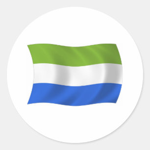 Sierra Leone Flag Sticker