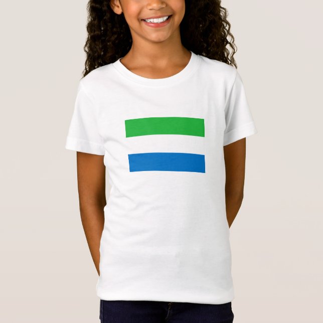Sierra Leone Flag T-Shirt (Front)