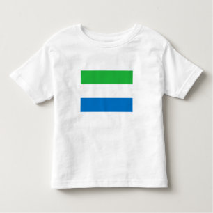 Sierra Leone Flag Toddler T-Shirt