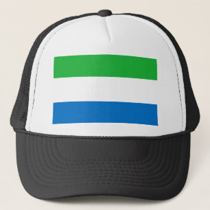 Sierra Leone Flag Trucker Hat