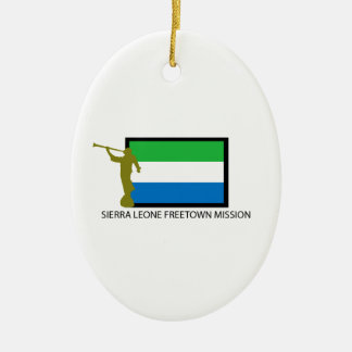 SIERRA LEONE FREETOWN MISSION LDS CTR CERAMIC TREE DECORATION