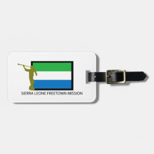 SIERRA LEONE FREETOWN MISSION LDS CTR LUGGAGE TAG
