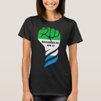 Sierra Leone independence day Black Pride Sweet Sa T-Shirt