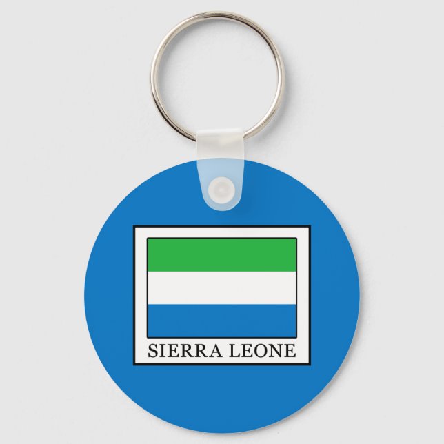 Sierra Leone Key Ring (Front)
