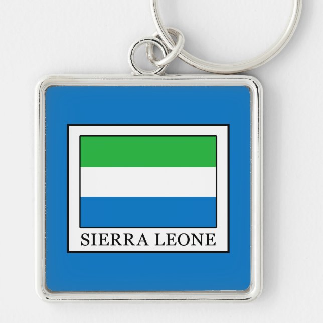 Sierra Leone Key Ring (Front)