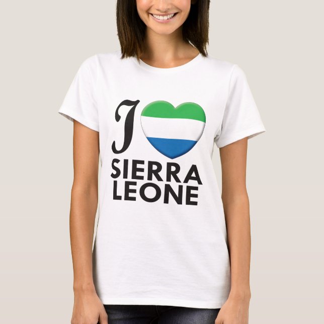 Sierra Leone Love T-Shirt (Front)