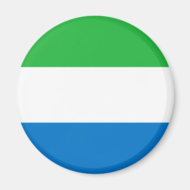 sierra leone magnet (Front)