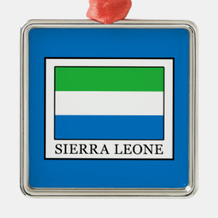 Sierra Leone Metal Tree Decoration
