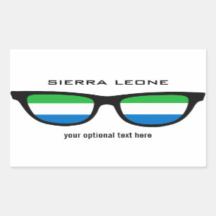 Sierra Leone Shades custom stickers