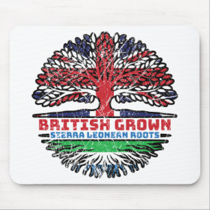 Sierra Leone Sierra Leonean Uk United Kingdom Mouse Pad