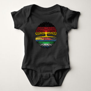 Sierra Leone Sierra Leonisch Deutsch Deutschland Baby Bodysuit