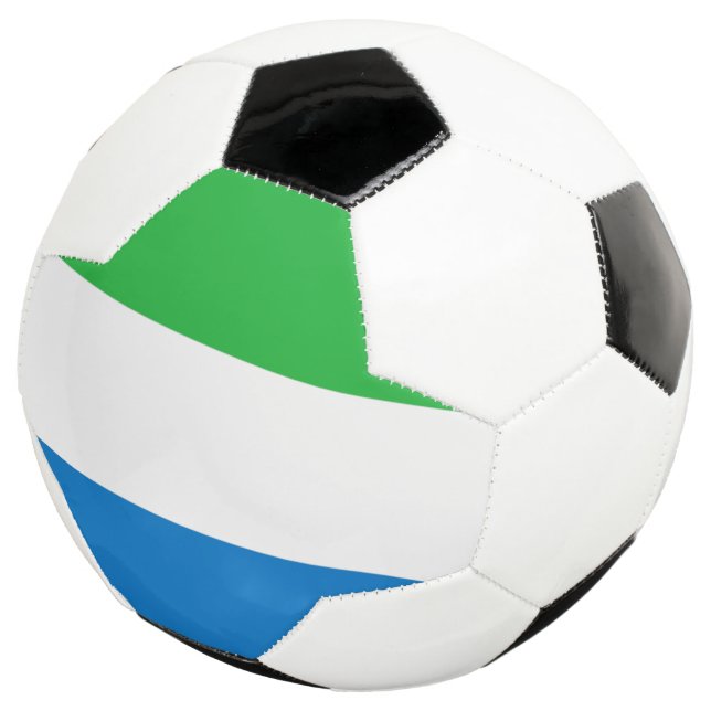 sierra leone soccer ball (Three Quarter)