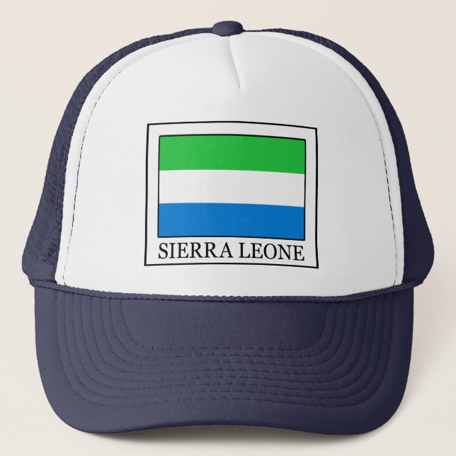 Sierra Leone Trucker Hat (Front)