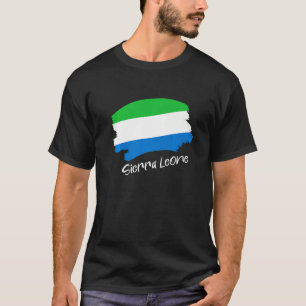 Sierra Leonean Flag Sierra Leone T-Shirt