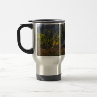 Sierra Nevada Mountain Cabin Travel Mug