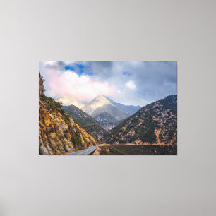 Sierra Nevada Mountain Landscape Wall Art Print