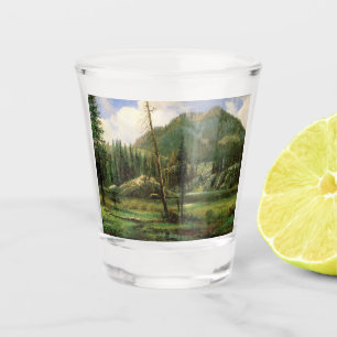 Sierra Nevada Mountains (American Woodland) Shot Glass