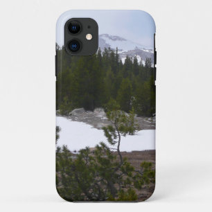 Sierra Nevada Mountains and Snow at Yosemite Case-Mate iPhone Case