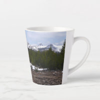 Sierra Nevada Mountains and Snow at Yosemite