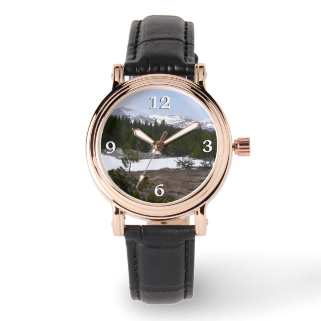 Sierra Nevada Mountains and Snow at Yosemite Watch (Front)